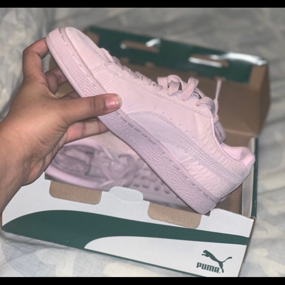 Lilac Puma Suedes